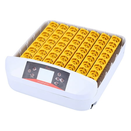 Akozon 56 Eggs Digital Fully Automatic Incubator Turner Poultry Chicken Duck Bird Poultry Hatcher for Chickens Ducks Goose (Best Heating Element For Incubator)