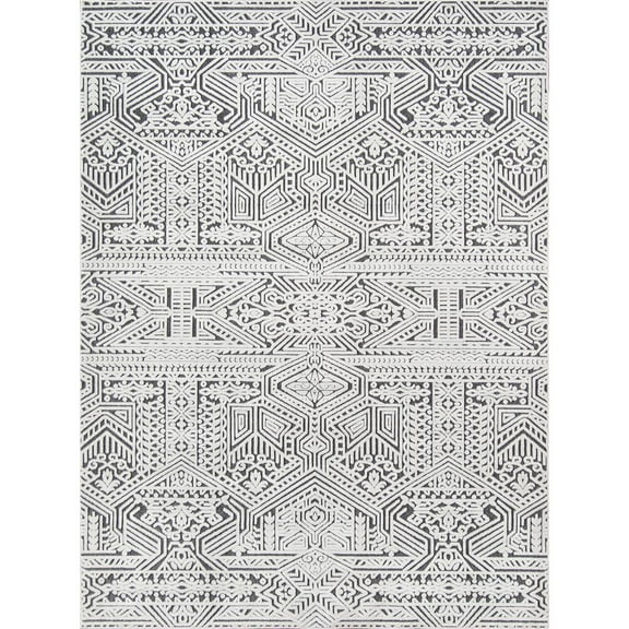 Momeni Covington Area Rug, Charcoal, 2' X 3'