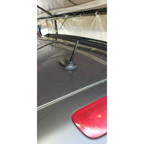 4" inch Short Black Aluminum Antenna Mast AM/FM for HYUNDAI SANTA FE 2004-2020