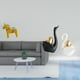 thumbnail image 2 of Figuras de cisne coleccionables, esculturas de animales dalecarlianos, adornos de mesa, artesanías, decoración para parejas, estanterías, armarios de, 2 of 8