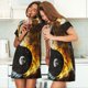thumbnail image 4 of Disketp Yin Yang para Camisón Corto de Manga Corta para Mujeres, Camisón Cómodo con Escote Redondo, Bonito y Confortable, 4 of 6