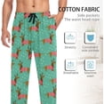 thumbnail image 4 of Top-kevin Dachshund Men's Cotton Pajama Pants Soft Comfy Sleep & Lounge Pants Pjs Bottoms with Pockets, 4 of 13