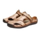 thumbnail image 3 of Sandalias de verano para hombre, zapatos de playa de cuero a la moda para hombre, zapatos de costura Wmkox8yii 123q523, 3 of 9