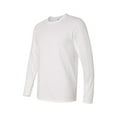 thumbnail image 3 of Gildan - Long Sleeve T-Shirt Made with 4.5 Oz./yd² 100% Cotton | 9 Pack White Color Tee - S Size, 3 of 5
