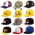 thumbnail image 2 of Gorra de béisbol de Pokémon Pikachu, sombrero de Cosplay de figura de dibujos animados, ajustable, deportes, Hip Hop, juguetes, regalo de cumpleaños, hombres y niños Fivean unisex, 2 of 2