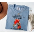 thumbnail image 3 of Funny Chicken Mom Shirt, Coffee Lover Gift, Farm Humor Tee, 3 of 4