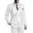 thumbnail image 3 of Men\'s Suits Slim Fit, 3 Piece Suit for Men Tuxedo Suit Set, 3 of 4