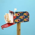 thumbnail image 6 of Naloa Burning Rugby Balls Mailbox Covers Magnetic Post Box Cover Post Letter Box Cover Garden Decor-25.5x21 in, 6 of 8