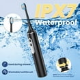 thumbnail image 4 of 3 in 1 Electric Toothbrush with Water Flosser, Electric Toothbrush & Water Flosser Combo, Teeth Irrigator Cleaning Kit with 4 Modes, Portable Electric Toothbrush for Travel Home, 4 of 9