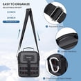 thumbnail image 6 of WITZMAN Crossbody Bag for Men Small Travel Messenger Bag Shoulder Purse Side Bag for Work Traveling(B708 Silvery Grey), 6 of 7