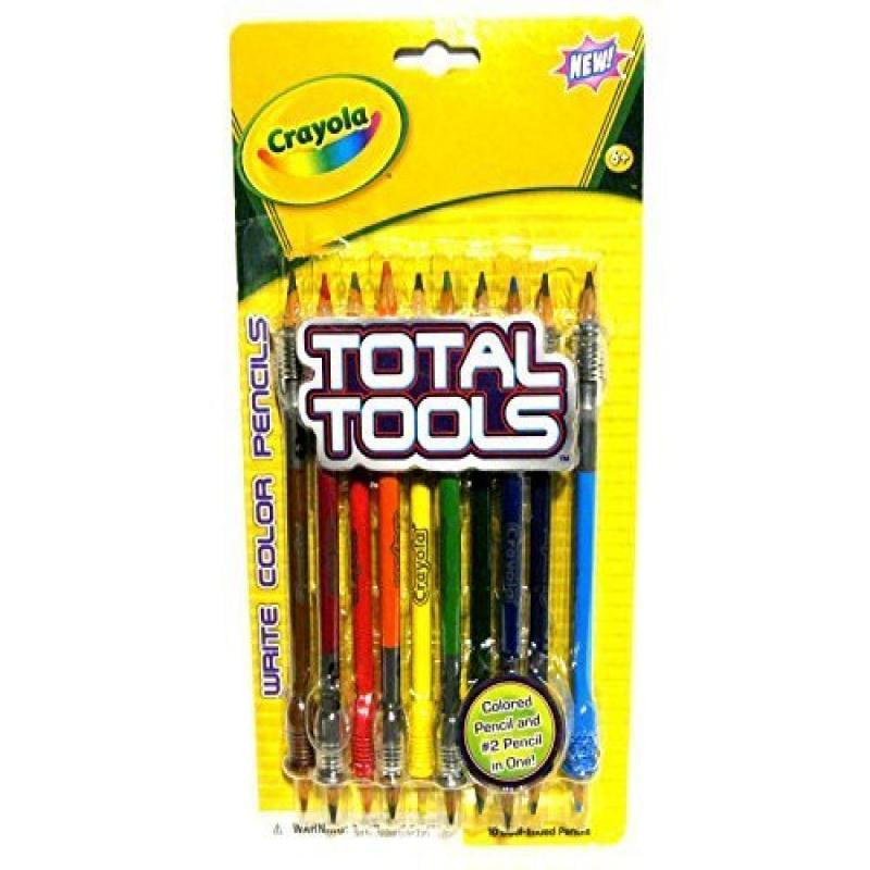 Crayola Total Tools Write Color Pencils 10 Dual Ended Colored Pencils Walmart Com Walmart Com Crayola Total Tools Write Color Pencils 10 Dual Ended Colored Pencils Walmart Com Walmart Com