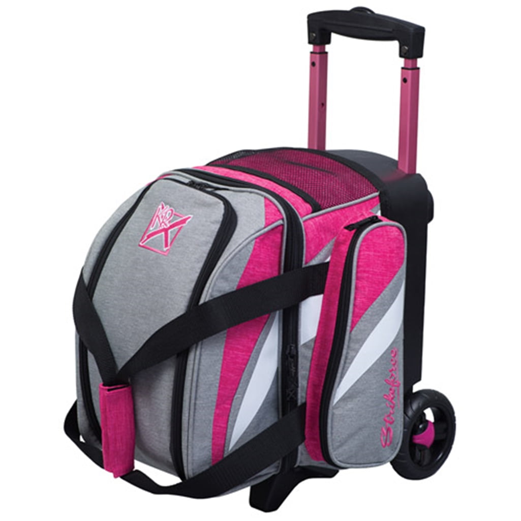 KR Cruiser Single Roller Bowling Bag Stone/Pink