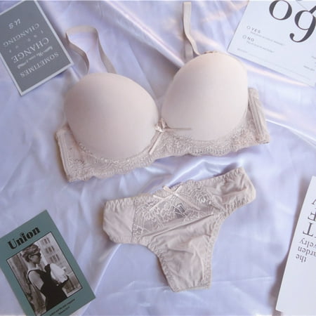 

Lingerie For Women Push Up Padded Bras Set Ladies Underwear Lingerie Lace Bra Knicker
