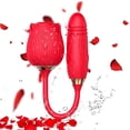 thumbnail image 1 of Juguete de rosa para sexo de mujer - Estimulador de sexo de rosa para mujeres Juguetes Parejas Adulto con consolador de empuje, 10 Vibrador de empuje Juguete Sexo G Punto Vibrador, Juguetes sexuales p, 1 of 9