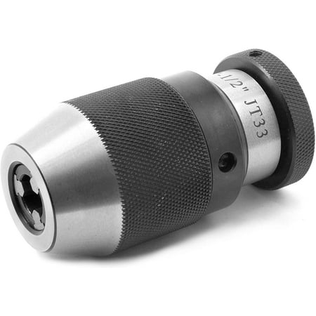 WEN Products Heavy Duty JT33 Keyless Drill Press Chuck with 1/64 to 1/2-Inch Capacity