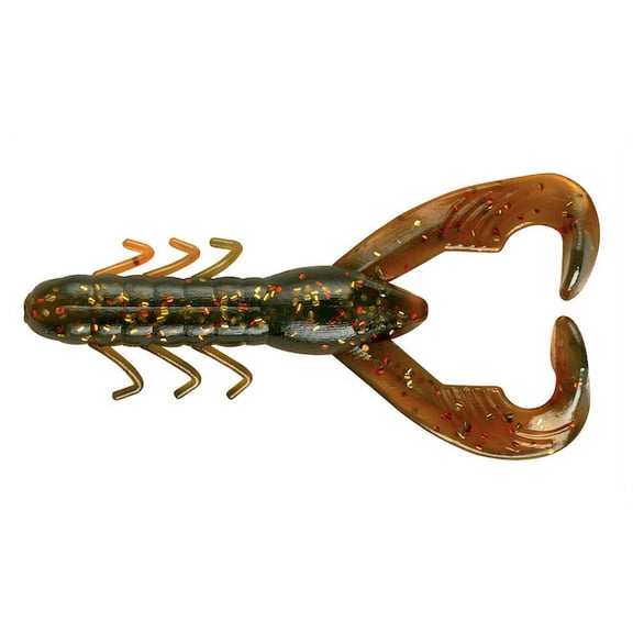 YUM Christie Craw 3.5" Plastic Fishing Lures, 8-Count