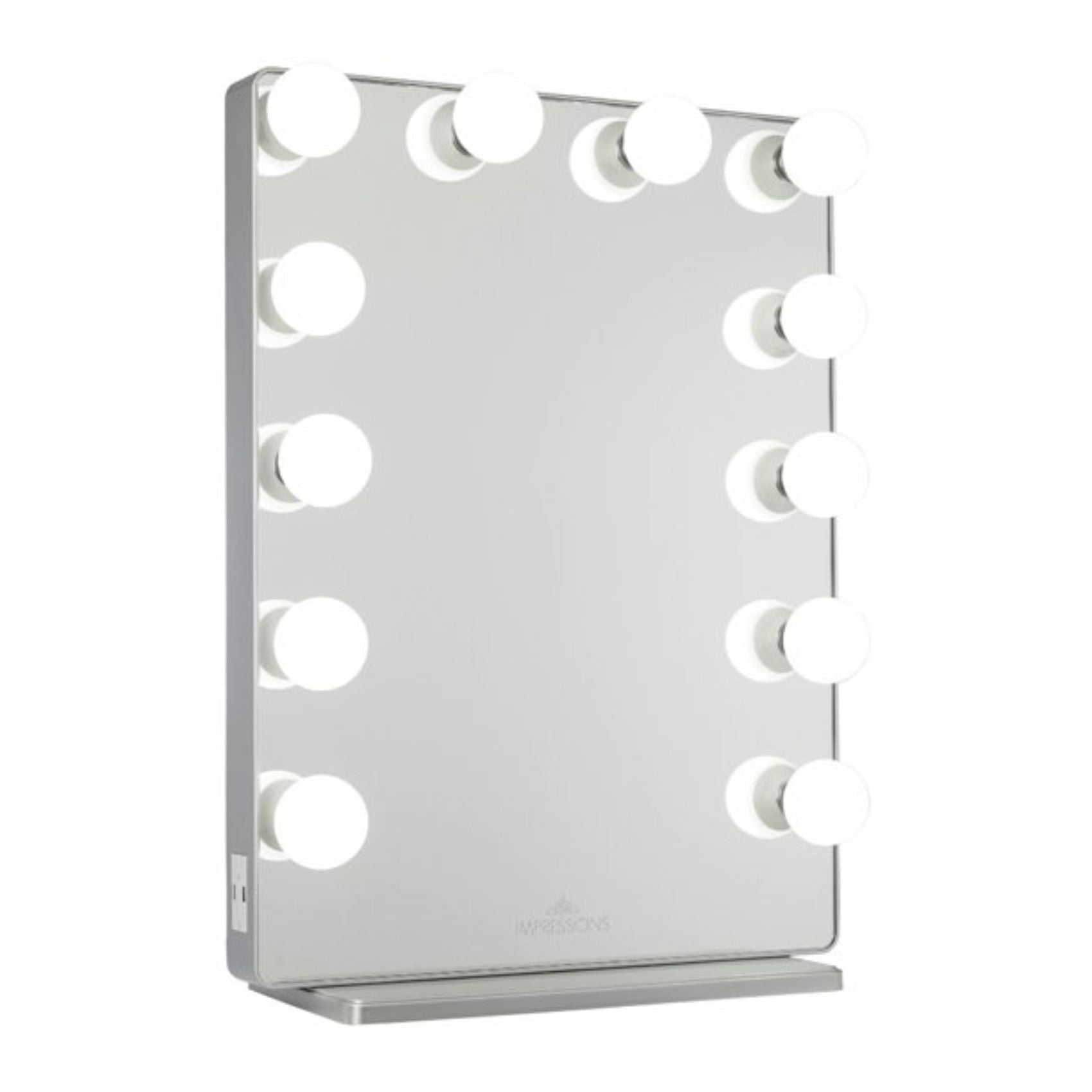 Impressions Vanity Mirror with Lights, Hollywood Glow XL 2.0 LED Makeup