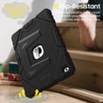 thumbnail image 6 of Fintie Case for iPad 6th Generation 2018 / 5th Gen 2017 / iPad Air 2 / iPad Air 1 (9.7 Inch), Fully-Body Rugged Heavy Duty Shockproof Protective Case with Built-in Kickstand, Black, 6 of 9