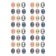 thumbnail image 4 of EeaseMX 48pcs Resina Lady Head Cameo de la espalda Decors de resina Ornamentos de bricolaje Accesorios de bricolaje, 4 of 7