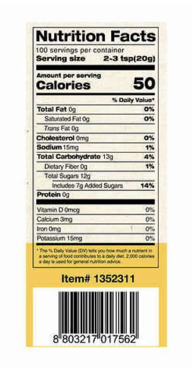 Vonbee Honey Citron & Ginger Tea 4.4 lb 2-pack