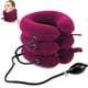 thumbnail image 1 of Dispositivo de tracción cervical para aliviar el dolor de cuello. Collarín inflable ajustable y aparato de tracción cervical. Dispositivo de descompresión cervical para uso doméstico (rojo)., 1 of 7