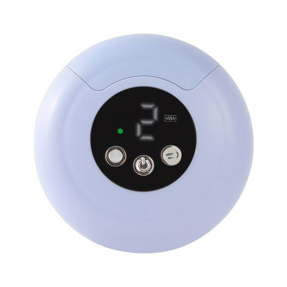Cortaúñas eléctricos Injueey ABS morados para adultos