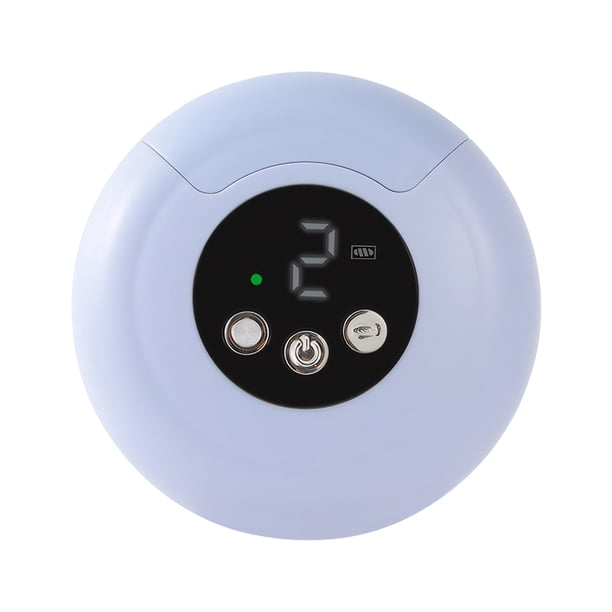 Cortaúñas eléctricos Injueey ABS morados para adultos