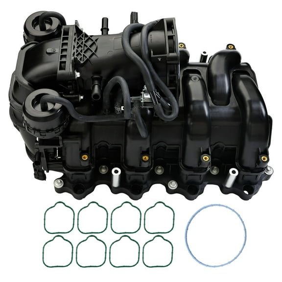 MITZONE Intake Manifold Compatible with 2017-2019 Ford 250 350 Super Duty 6.2L V8  Not For (Gaseous Prep Pack)