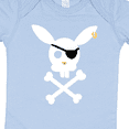 thumbnail image 4 of Inktastic Cute Easter Pirate Bunny with Eyepatch and Earring Boys or Girls Baby Bodysuit, 4 of 5