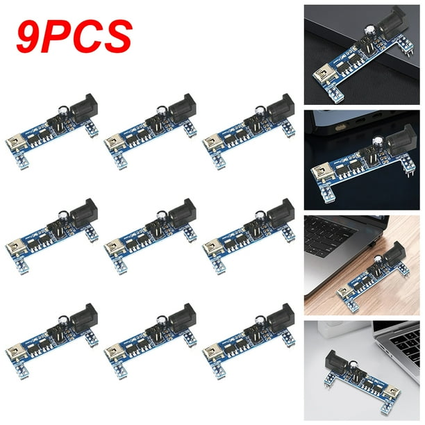 Alimentatore Breadboard Treedix - USB-C, 3.3V/5V, Con Slot Batteria 18650, Per Esperimenti Elettronici - Foto 12