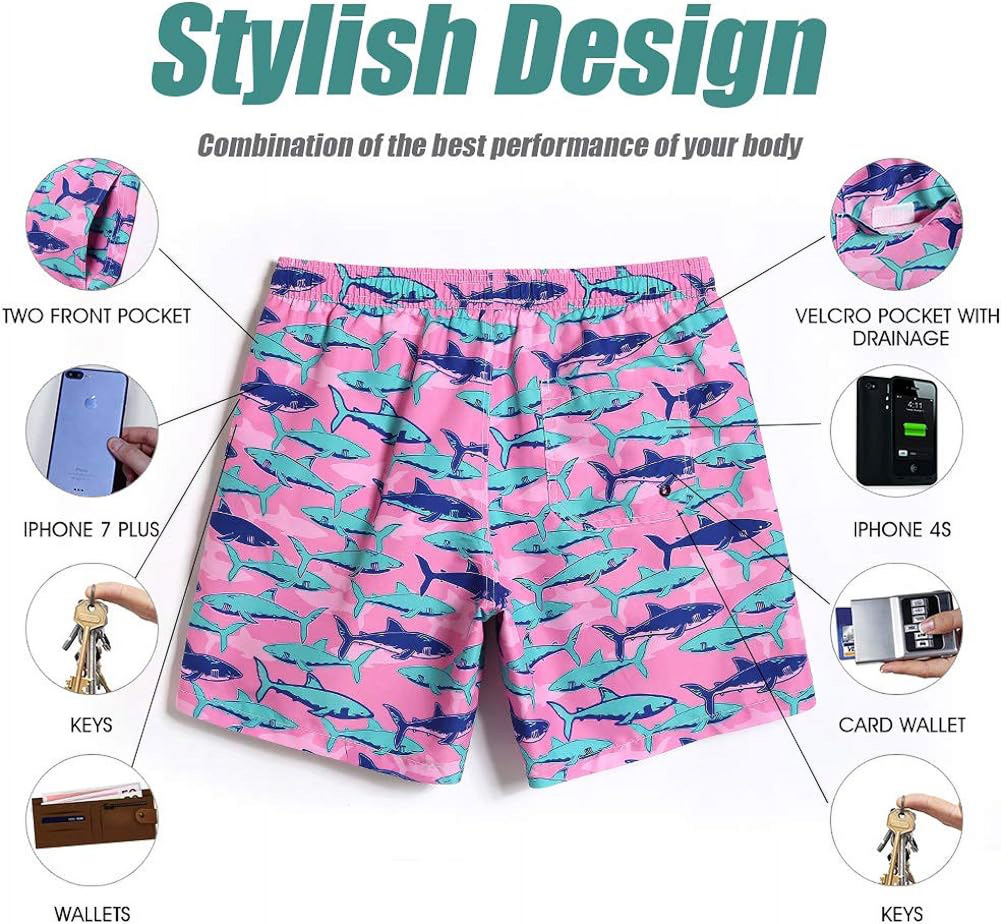 Maamgic Shorts Amazon Maamgic Men's 7