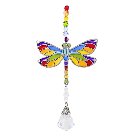 Crystal Expressions 4.50In Rainbow Insect Sun Jewel Ornament, Acrylic, Summer Spring Flying Acry970 Dragonfly