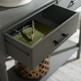 thumbnail image 2 of SAFAVIEH Ryder Solid 2 Drawer Console Table, Distressed Grey, 2 of 15