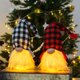 thumbnail image 1 of 2 piezas de decoraciones navideñas de gnomo con luz LED, gnomos de Tomte suecos hechos a mano, adornos de mesa de felpa de elfo de Papá Noel escandinavo, figura nórdica, regalo de decoración navideña (rojo y gris) Rojo Verde RV011031-01395SDJ, 1 of 5