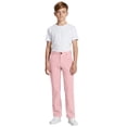 thumbnail image 2 of JTieaclothes Boys and Girls Pull-On Relaxed Fit School Uniform Pant,Straight Chino Pants Flat Front with Zip Closure,Boys Pants Sizes 11-12 Years, 2 of 6