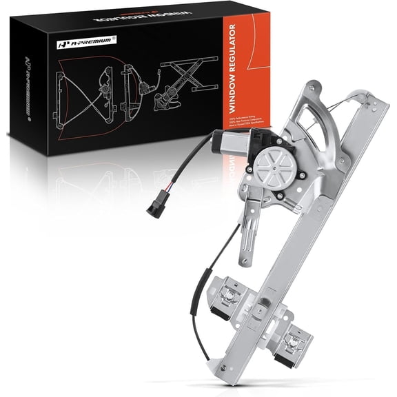 A-Premium Power Window Regulator with Motor Compatible with Pontiac Bonneville 2000-2005 Sedan Front Driver Side
