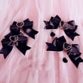 thumbnail image 6 of Sinyiin Harajuku Bowknot&Heart Shape Hair Pin Teen Adult Ponytail Side Bangs Hair Clip, 6 of 12