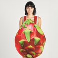 thumbnail image 7 of Hsqqdc 1PC Adult Cute Funy Fruit Print Outfit Set , Unisex Pitaya Pattern Jumpsuit,One Size, 7 of 7