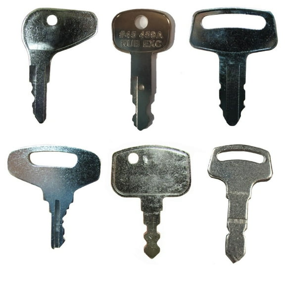 8 pc Equipment Key Set Fits Kubota Replaces 15248-63700