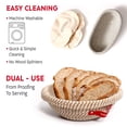 thumbnail image 6 of KneadAce Premium Sourdough Kit for Bread Baking with 34 oz Starter Jar, 9 Piece Set, 6 of 15