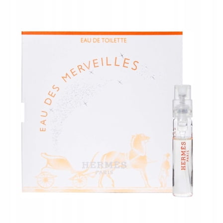 Hermes Ladies Eau Des Merveilles EDT 0.06 oz Fragrances 3346130010289
