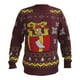 thumbnail image 1 of Suéter The Simpsons Navideño para Hombre Talla EEG Color Vino, 1 of 4