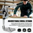 thumbnail image 3 of Bench Drill Press Stand Clamp Base Frame for Electric Drills DIY Tool Press Hand Drill, 3 of 8