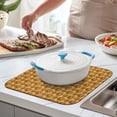thumbnail image 2 of Microfibre Drying Mat for Kitchen Vintage Ornament Sunflowers Dish Drying Drainer Mat Absorbent Drying Mat Washing Up for Glass, Plate & Cup 16inch X 18inch, 2 of 7