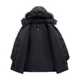 thumbnail image 6 of Wantdo Women's Recycled Plus Size Coat and Jacket with Hoods Insulated Winter Snow Coat Dark Gray 2XL, 6 of 7