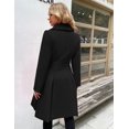 thumbnail image 4 of Gabardina GRACE KARIN con solapa y doble botonadura para mujer, 4 of 6
