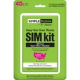 thumbnail image 1 of Kit SIM universal Simple Mobile con tecnología T-Mobile, 1 of 1