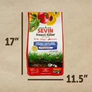 Sevin Insect Killer Outdoor Lawn Granules; 10 lb Bag Treats up to 10,000 Sq. ft.