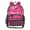 Checker Cherry, variant on Large Clear PVC Backpack Heavy Duty See Through Backpack for Adults Work Travel, Bunny-carrot Print Printed 12L