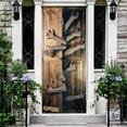 thumbnail image 3 of Monsters Behind The Door Halloween Door Cover, Halloween Decorations, TRL1231D - 36" x 96", 3 of 5